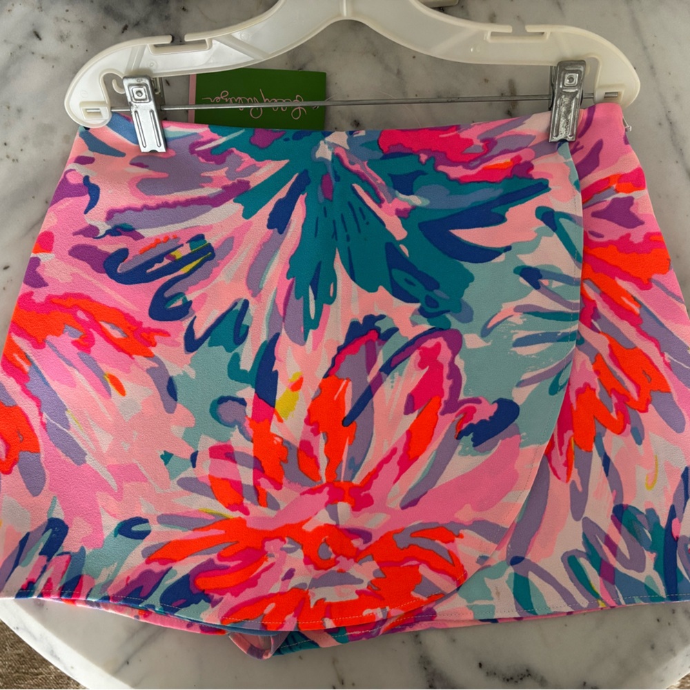 NWT Lilly Pulitzer Multicolor Veri Skort